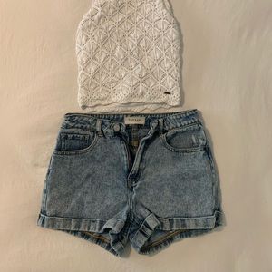 Pacsun Mom Denim Shorts